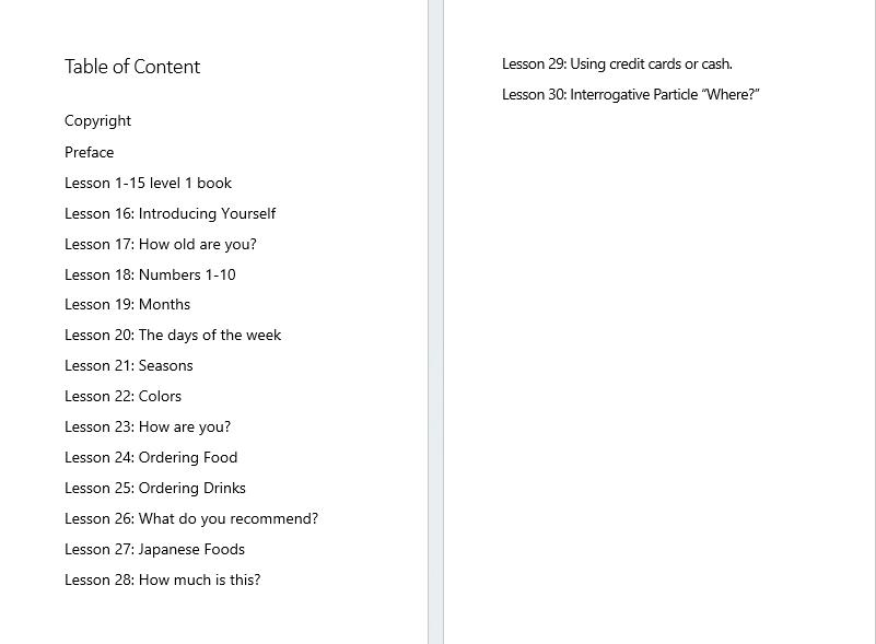 Bilingual Japanese Phrase and speaking book level 2 - Image 2