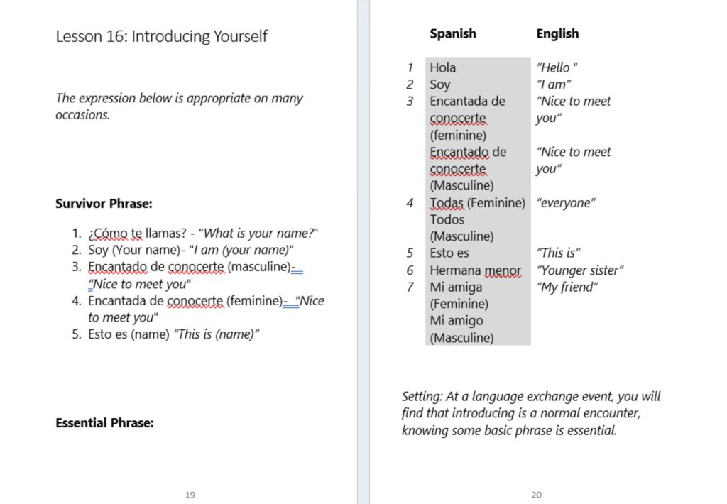 Bilingual Spanish Speaking book for foreign Students Level 2 - Lets-360 ...