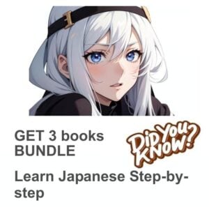 Bilingual Japanese speaking books for foreign students