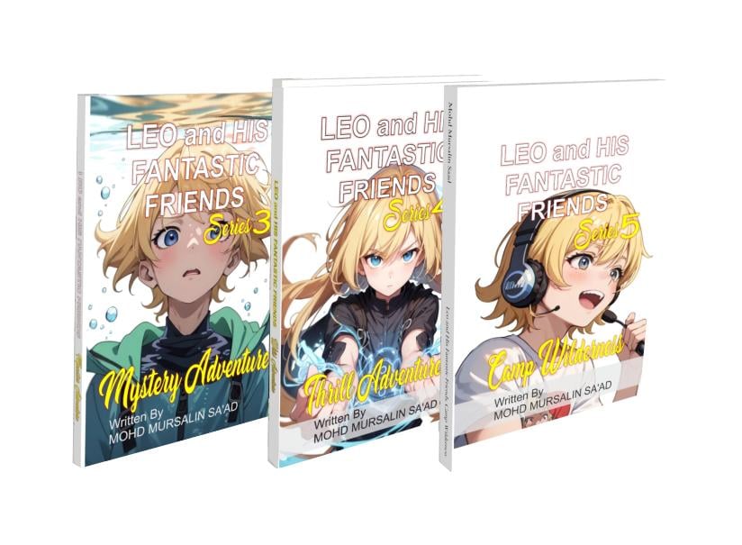 Fun, humor, adventure children's books Bundle