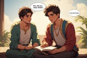 How did you study Arabic